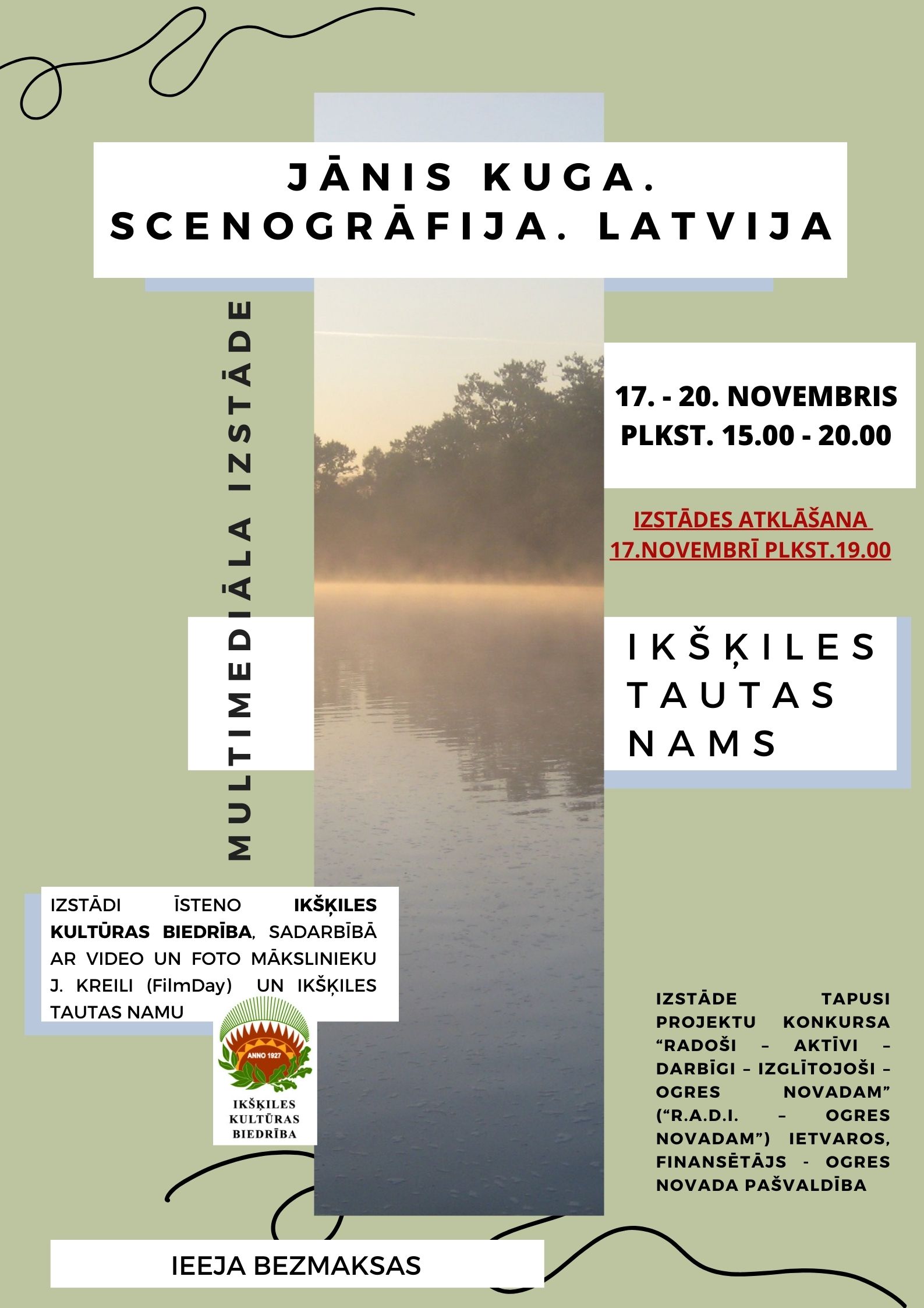 Izstāde “Jānis Kuga. Scenogrāfija. Latvija.”